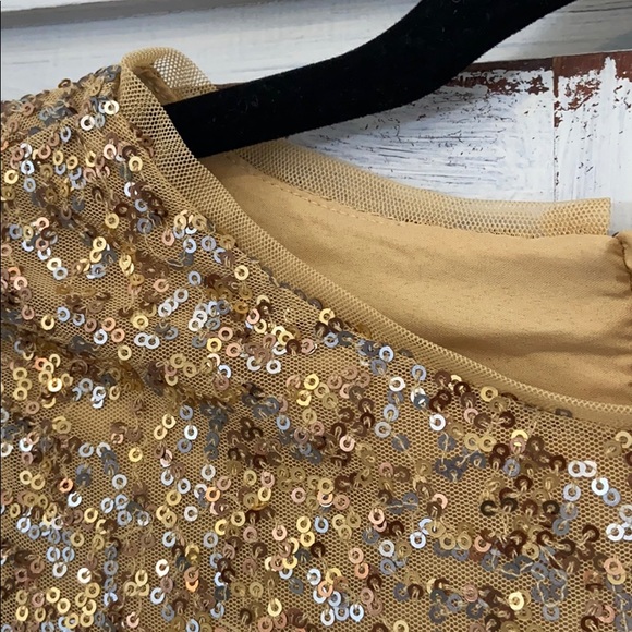 🌻3/$25 Gap Kids Sequined drop-waist dress - Picture 3 of 3